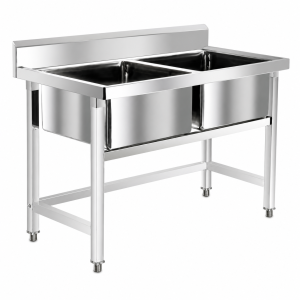 304 Stainless Steel Double-Bowl Sink