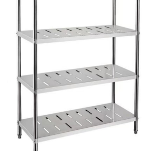 Four-Tier Perforated Shelving