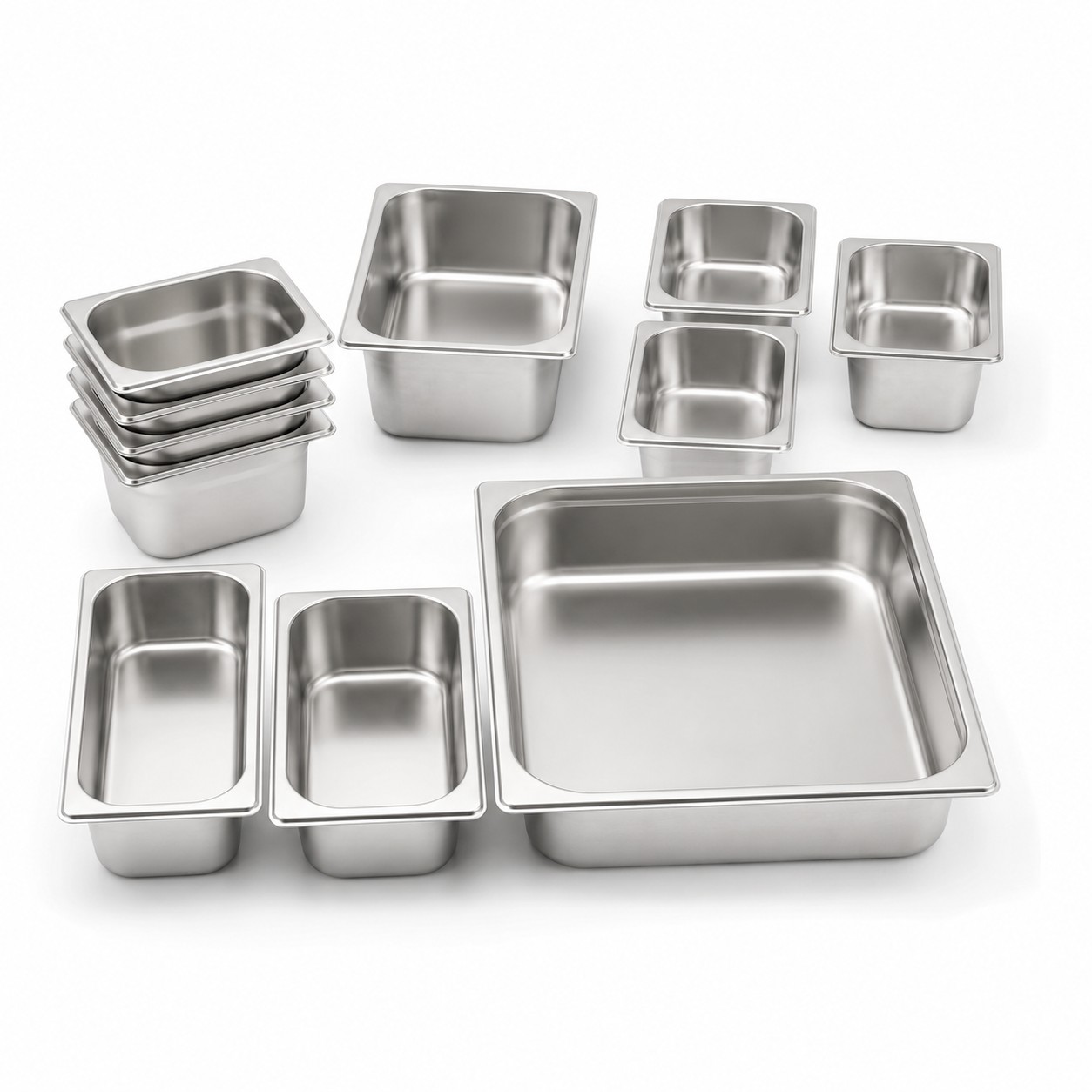 Stainless Steel Portioning Trays