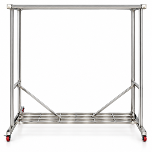 304 Stainless Steel Mobile Hanging Rack