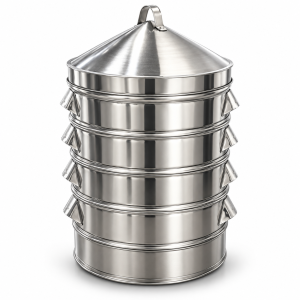Commercial Stainless Steel Multi-Tier Steamer