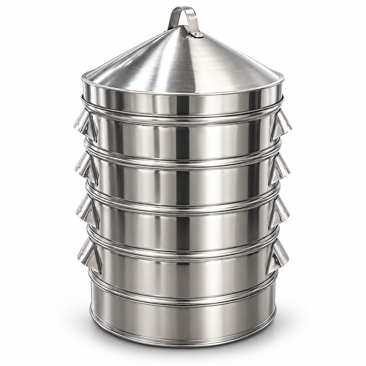 Commercial Stainless Steel Multi-Tier Steamer